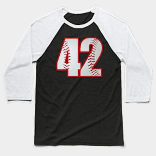 Baseball Number #42 Forty Two Lucky Favorite Jersey Number Baseball T-Shirt